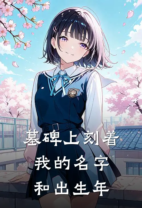 墓碑上刻着我的名字和出生年