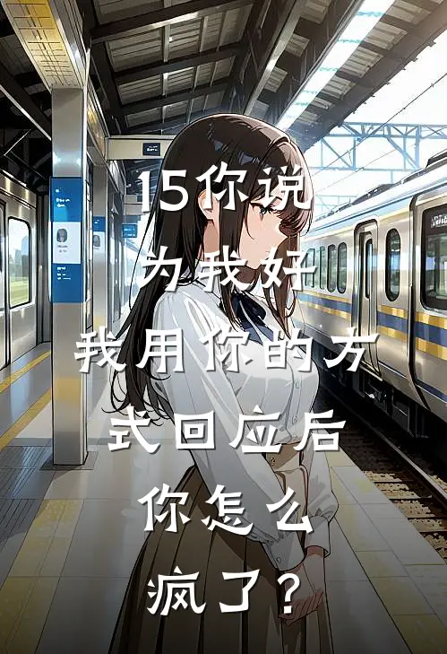 15你说为我好，我用你的方式回应后，你怎么疯了？
