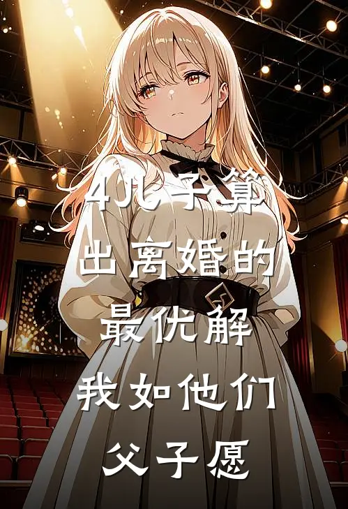 4儿子算出离婚的最优解，我如他们父子愿