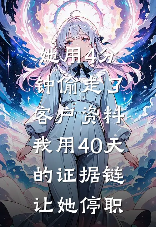 她用4分钟偷走了客户资料，我用40天的证据链让她停职