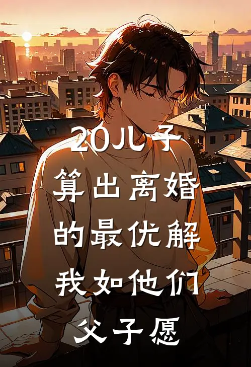 20儿子算出离婚的最优解，我如他们父子愿