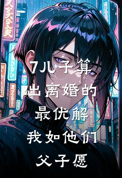 7儿子算出离婚的最优解，我如他们父子愿
