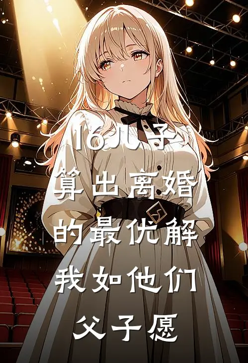 16儿子算出离婚的最优解，我如他们父子愿