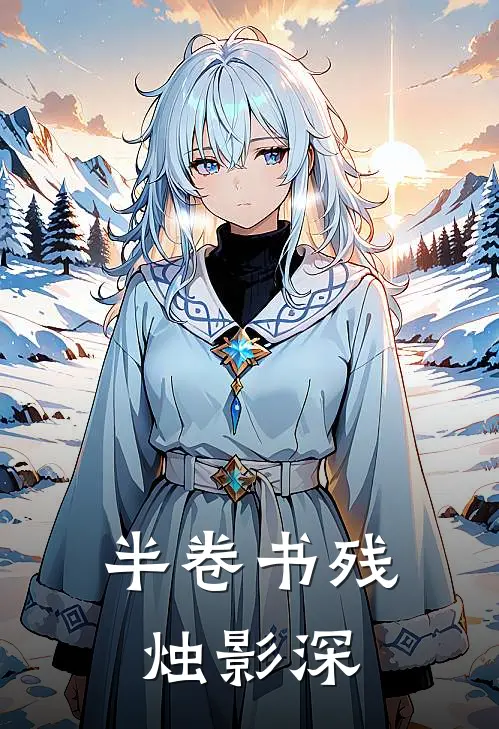 半卷书残烛影深