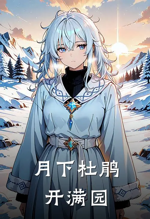月下杜鹃开满园