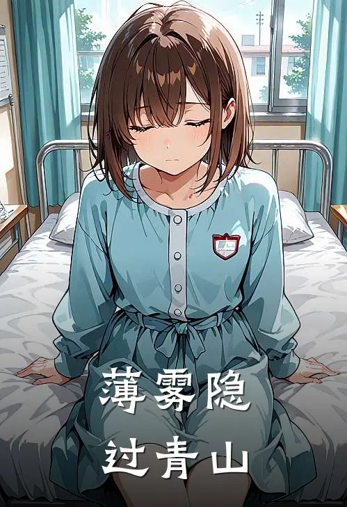 薄雾隐过青山