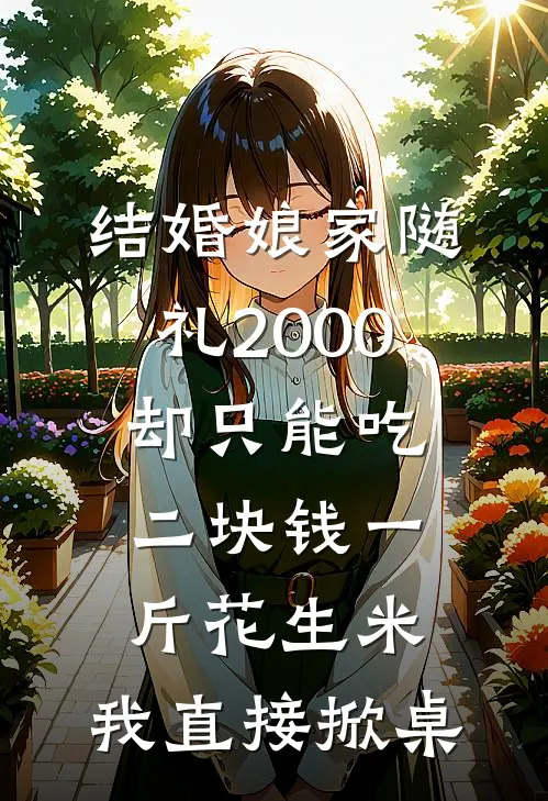 结婚娘家随礼2000却只能吃二块钱一斤花生米，我直接掀桌