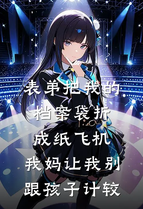 表弟把我的档案袋折成纸飞机，我妈让我别跟孩子计较