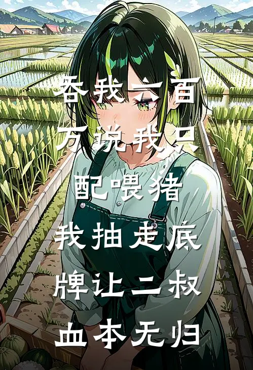 吞我六百万说我只配喂猪，我抽走底牌让二叔血本无归