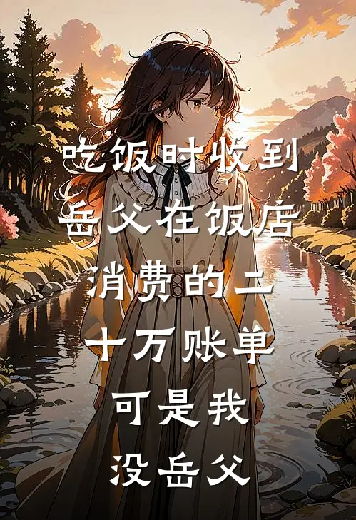 吃饭时收到岳父在饭店消费的二十万账单，可是我没岳父