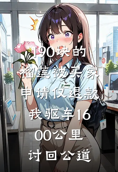 190块的榴莲被买家申请仅退款，我驱车1600公里讨回公道