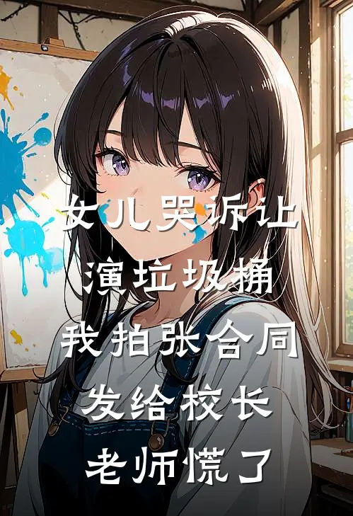 女儿哭诉让演垃圾桶，我拍张合同发给校长，老师慌了