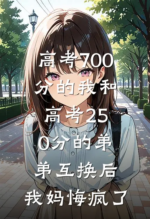 高考700分的我和高考250分的弟弟互换后，我妈悔疯了