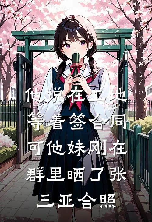 他说在工地等着签合同，可他妹刚在群里晒了张三亚合照